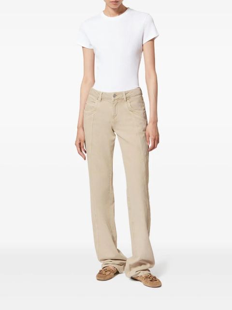 MARANT ÉTOILE Jaylis five-pockets jeans - Neutrals