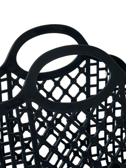 Chloé Cage logo-detail tote bag - Black