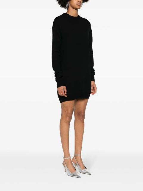 Zadig&Voltaire open-back knitted mini dress - Black