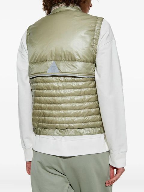 Moncler Grenoble Gumiane gilet - Green