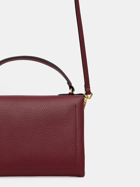 Coccinelle torebka skórzana Arlettis kolor bordowy E1 MD5 19 03 01