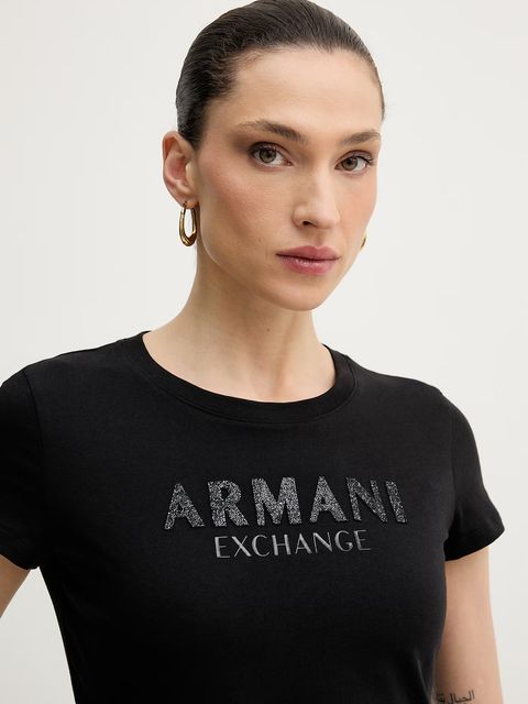 Armani Exchange t-shirt bawełniany