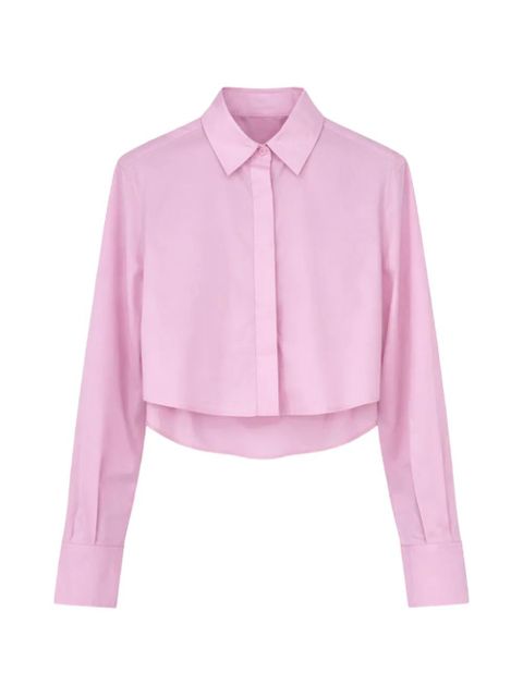Simkhai Renata cropped shirt - Pink - zdjęcie produktu nr 1