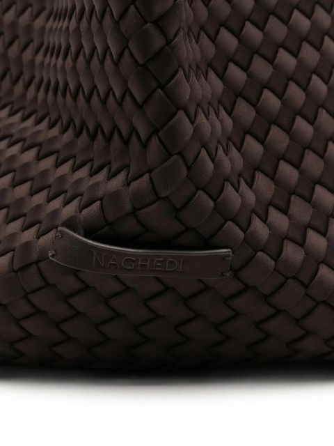 NAGHEDI large St. Barths tote bag - Brown