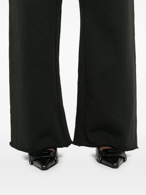 ENTIRE STUDIOS straight track pants - Black