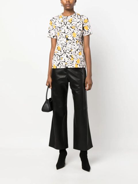 Lanvin Overprinted cotton T-shirt - Neutrals - zdjęcie produktu nr 2