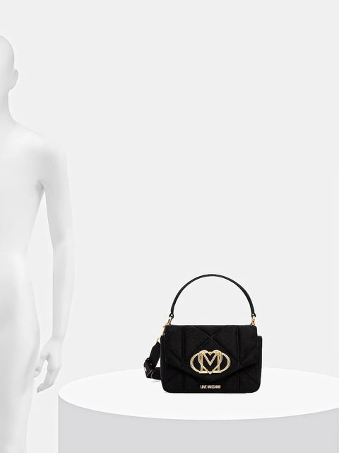 Love Moschino torebka kolor czarny JC4317PP0NKE0000