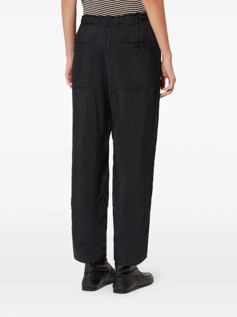 MARANT ÉTOILE Bilina tie-waist trousers - Black