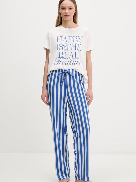 women'secret piżama dwuczęściowa damska bawełniana - zdjęcie produktu nr 1