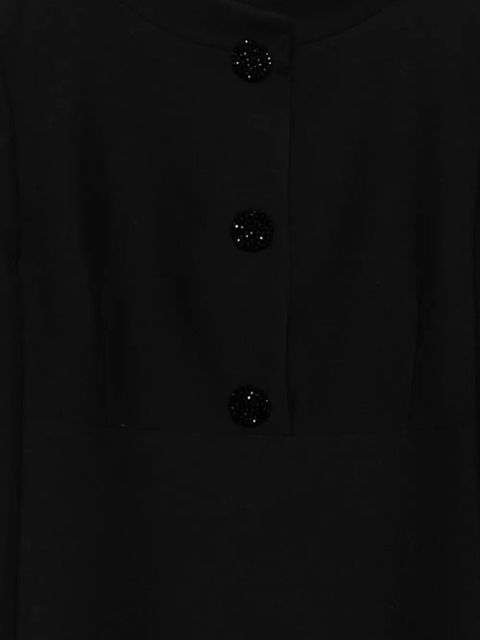 Valentino Garavani button mini dress - Black - zdjęcie produktu nr 2