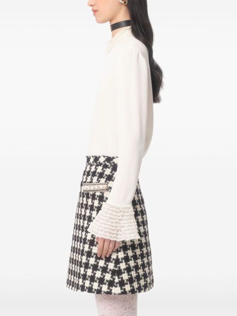 Valentino Garavani georgette shirt - White