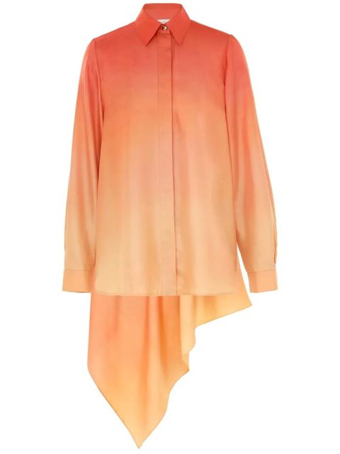 ZIMMERMANN Tranquility asymmetric shirt - Orange - zdjęcie produktu nr 1