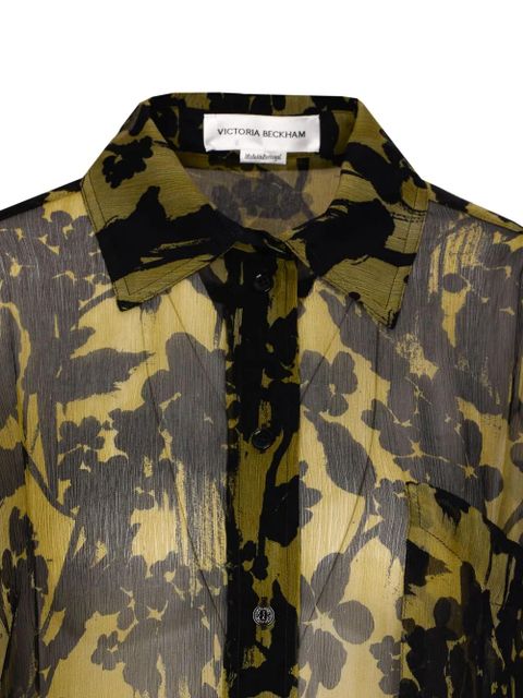 Victoria Beckham silk shirt - Green