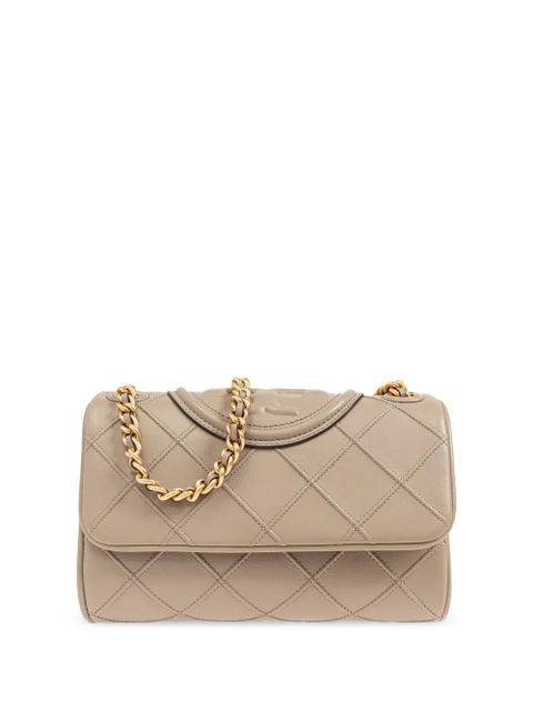 Tory Burch small Fleming diamond-quilted shoulder bag - Neutrals - zdjęcie produktu nr 1