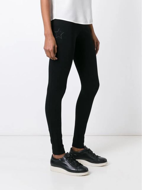 Givenchy embroidered star leggings - Black