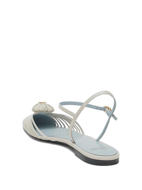 Valentino Garavani logo-detail pumps - Neutrals