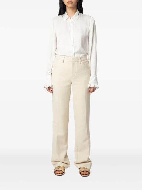 Zadig&Voltaire straight-leg trousers - Neutrals - zdjęcie produktu nr 2