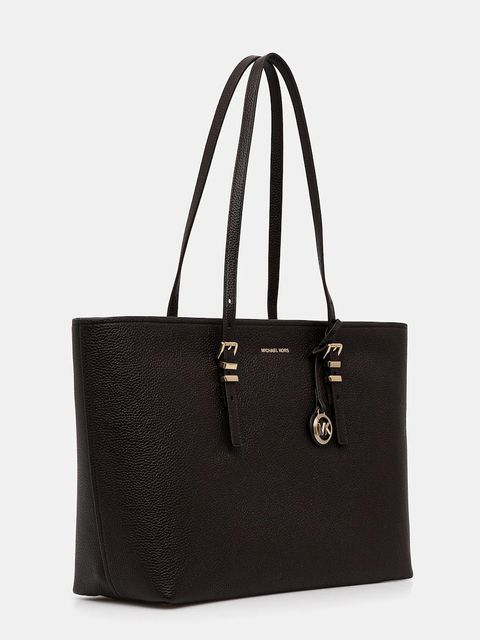 MICHAEL Michael Kors torebka skórzana QUINN kolor brązowy 30T5GQNT9L