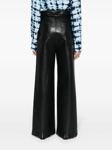 Nanushka Harlee wide-leg trousers - Black