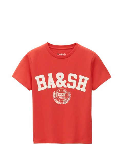 Ba&Sh Ioni short-sleeve graphic-print T-shirt - Red - zdjęcie produktu nr 1