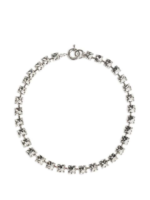 ISABEL MARANT crystal-embellished necklace - Silver - zdjęcie produktu nr 1