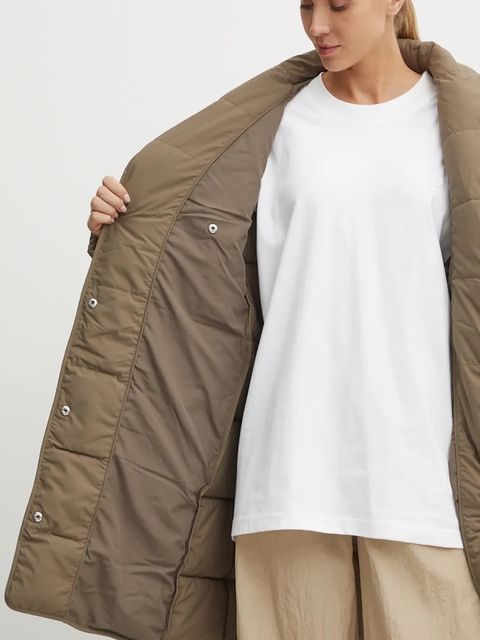 Didriksons kurtka DINA damska kolor zielony zimowa 505398