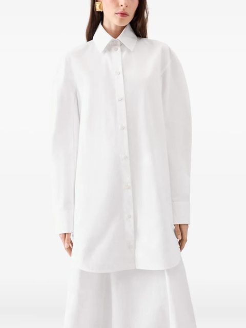 Jacquemus button-down shirt dress - White - zdjęcie produktu nr 2
