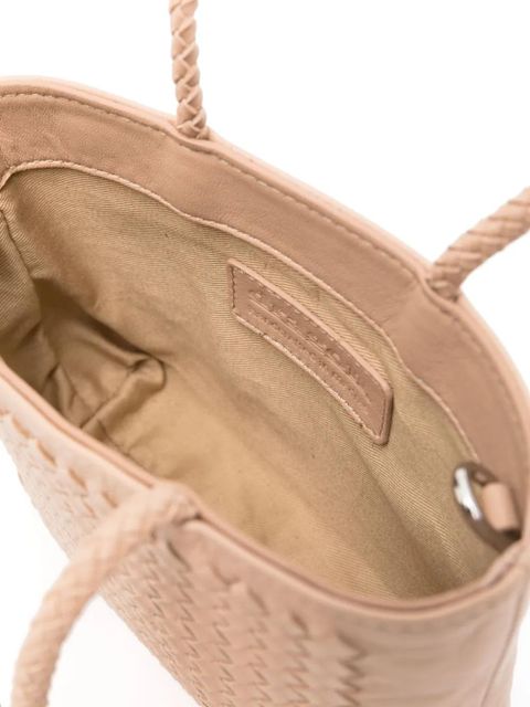 DRAGON DIFFUSION Gia interwoven tote bag - Neutrals