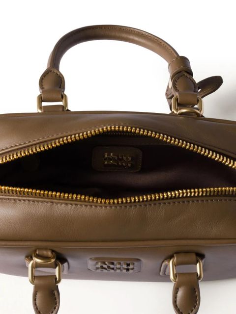 Miu Miu Arcadie leather bag - Green - zdjęcie produktu nr 2