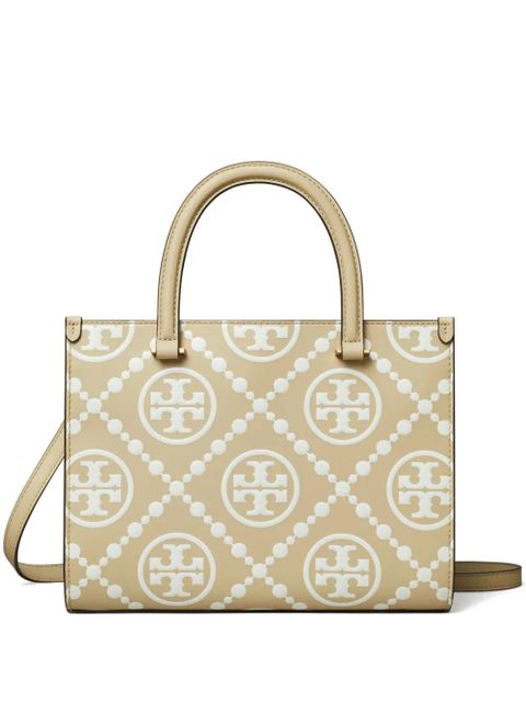 Tory Burch T Monogram tote bag - Neutrals - zdjęcie produktu nr 1