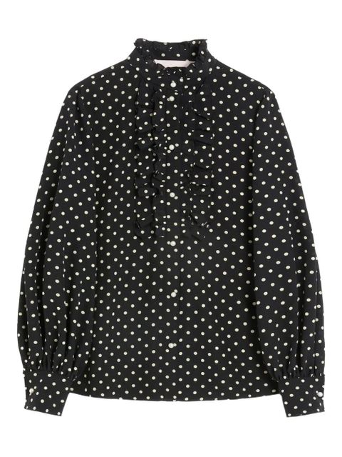 Valentino Garavani Plusdepois-print shirt - Black - zdjęcie produktu nr 1