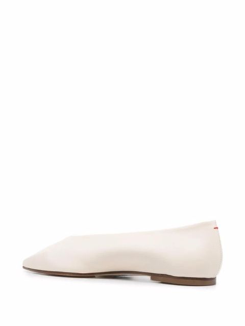 Aeyde slip-on ballerina shoes - Neutrals