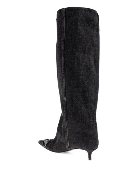 Diesel 50mm D-Venus boots - Grey