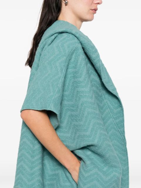 Missoni hooded cape - Green - zdjęcie produktu nr 2