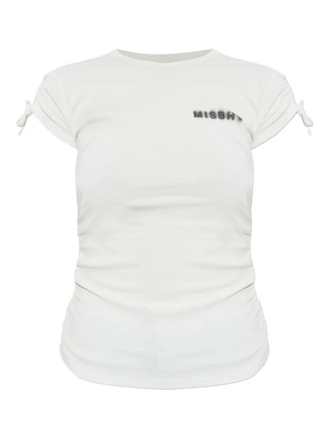 MISBHV tie-sleeves T-shirt - White - zdjęcie produktu nr 1