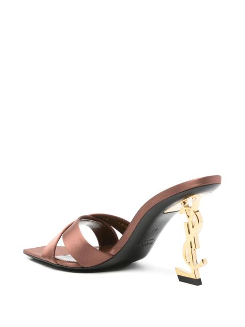 Saint Laurent 85mm Opyum sandals - Brown