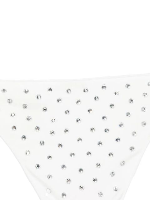 Oséree crystal-embellished bikini - White