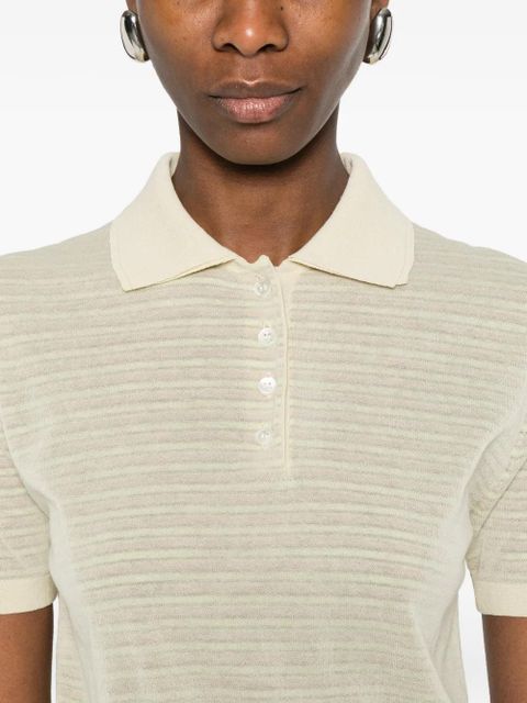 Nanushka Ceneca polo shirt - Neutrals