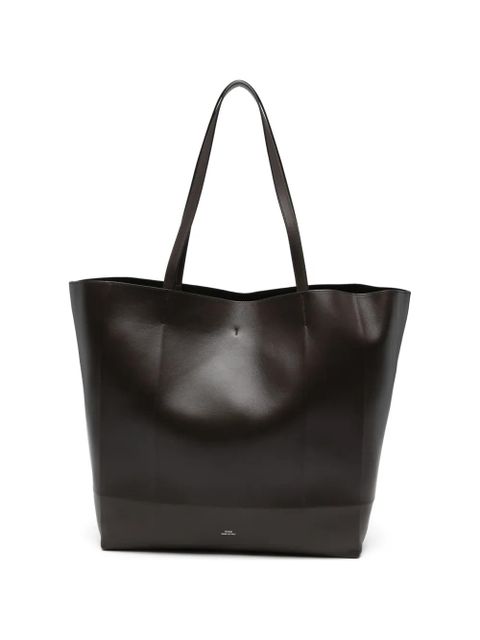 TOTEME roam leather tote - Brown - zdjęcie produktu nr 1