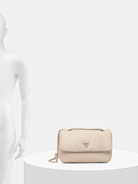 Guess torebka SUNETRA kolor beżowy HWNG75 34210 - zdjęcie produktu nr 2