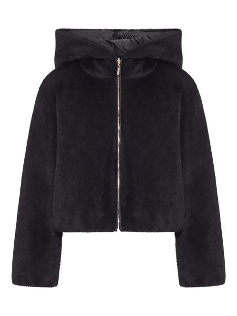 Max Mara hooded zip-up jacket - Black - zdjęcie produktu nr 1