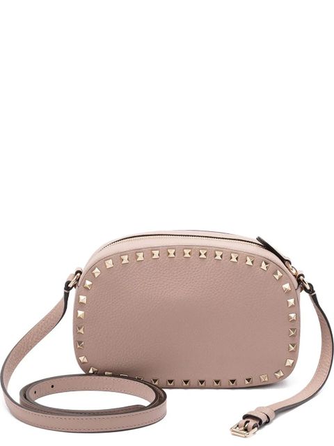 Valentino Garavani rockstud embellishment leather crossbody bag - Pink - zdjęcie produktu nr 1