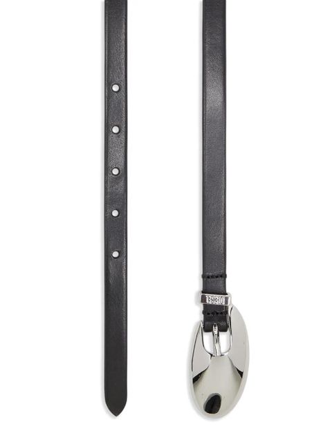 Diesel B-Rop sculpted-buckle belt - Black - zdjęcie produktu nr 2
