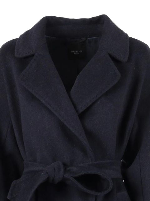 Weekend Max Mara Tempera belted coat - Blue - zdjęcie produktu nr 2