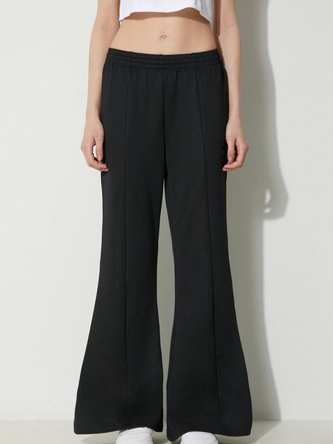 adidas Originals spodnie dresowe Flared kolor czarny gładkie IT9240 - zdjęcie produktu nr 2