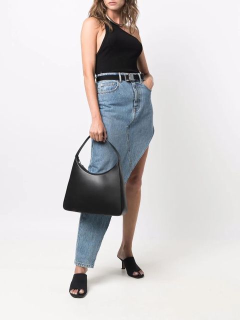 AMBUSH logo-charm shoulder bag - Black