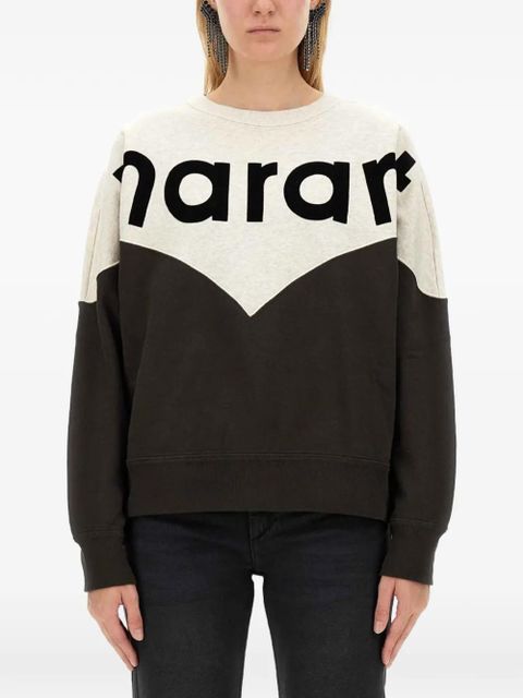 MARANT ÉTOILE Houston two-tone sweatshirt - Black - zdjęcie produktu nr 1