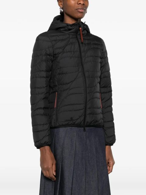 Moncler zip-fastening hooded jacket - Black