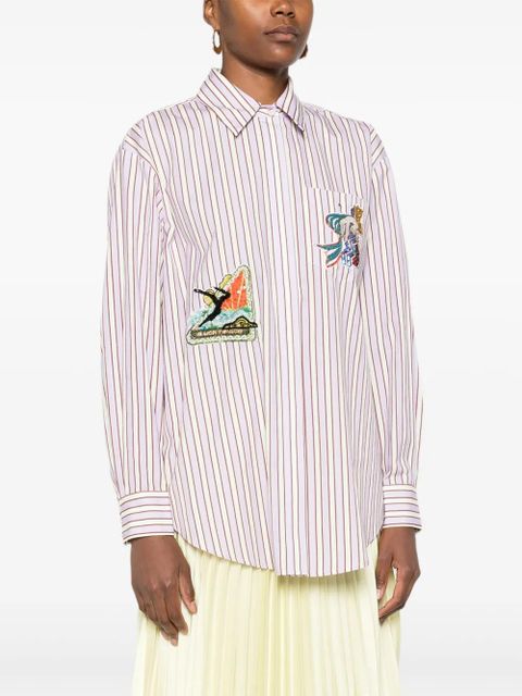 ALEMAIS Lucky Pace embellished shirt - Purple - zdjęcie produktu nr 2