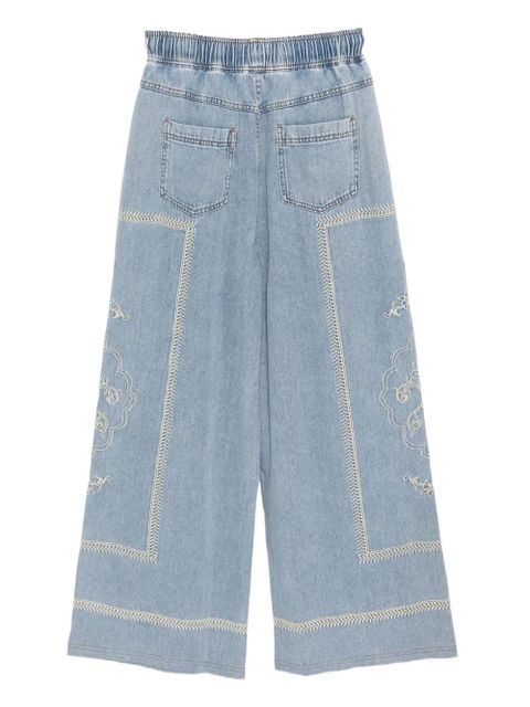 Aje Lotus jeans - Blue